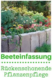 Beeteinfassung Stein Selbst De Beeteinfassung Pflanzen Naturgarten