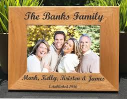 Check spelling or type a new query. Family Name Personalized Laser Engraved Photo Frame Etsy Photo Engraving Engraved Photo Frames Laser Engraving
