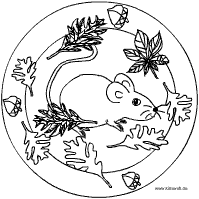 Herbst Mandala Im Kidsweb De
