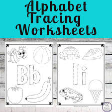 These free, printable alphabet flashcards look great. Alphabet Tracing Worksheets Simple Living Creative Learning