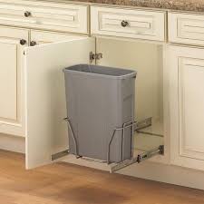15 simply genius drawer pulls to dress up a dresser. Knape Vogt 20 Quart Plastic Pull Out Trash Can Lowes Com In 2020 Pull Out Trash Cans Fitted Cabinets Trash Can