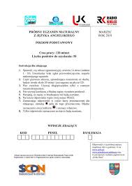 Egzamin próbny język polski, matematyka, język angielski. Probna Matura 2019 Echa Dnia Jezyk Angielski Zobacz Arkusze I Odpowiedzi W Serwisie Edukacja Echo Dnia Swietokrzyskie