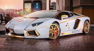 And that is exactly what it is like. Gold Plated Lamborghini Aventador Is 1 Of 1 W Video Lamborghini Cars Best Luxury Cars Sports Cars Luxury