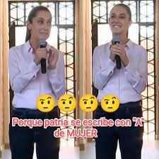 No pues... Ya le di mil vueltas, leí y releí y no mas no veo ninguna letra  A en la palabra MUJER ‍♂️ De verdad tenemos los gobernantes que  merecemos?