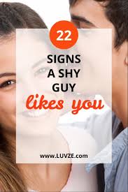But men are a little different, they internalize everything. 22 Tips On How To Tell If A Shy Guy Likes You Shy Guy Crush Advice Guy Advice