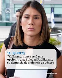 Soledad Padilla Morán, excolaboradora del exvicepresidente Jorge Glas,  asistió este 10 de marzo a la Asamblea Nacional para solicitar ser recibida  en pleno. Esto con el fin de rendir su testimonio como