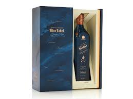 Johnnie Walker Blue Label Ghost Rare Special Release Spirits Packaging Design Whisky Packaging Whiskey Packaging