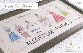 Browse by theme and level to find the design of your dreams! Flosstube Friends Cross Stitch Pattern October House Fat Quarter Shop