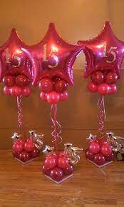 Ya sean grandes o pequeños, con flores, globos o aprende cómo hacer un centro de mesa con los mas originales centros de mesa para 15 años o bodas quede enamorada de este tipo chocolates pequeños. Centros De Mesa De Globos Centros De Mesas Faciles Centros De Mesa De Quinceanera Y Centro De Mesas 15