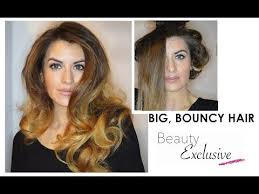 The large ceramic barrel adds fullness and body whilst the soft mixture of natural boar and nylon bristles create ultimate smoothness and shine. How To Get Big Volumous Hair Using Babyliss Big Hair Blow Dry And Pin Curls By Beauty Exclusive Babyliss Big Hair Volume Hair Bouncy Hair