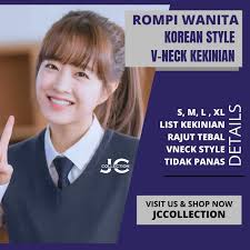 Jual JCFashion Woman Knit Vest Vneck