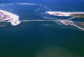 Oregon Inlet Bridge Bonner Bridge America Travel Hatteras Striped Bass Fishing