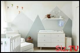 Wandgestaltung Mit Farbe Babyzimmer Hellen Tonen Dekorieren Wandbild Bergen Babyzimmeridee In 2020 Wandfarbe Kinderzimmer Kinderzimmer Farbe Babyzimmer Wandgestaltung