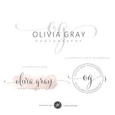 Photography Logo Package Premade Initials Logo Branding Kit Etsy Blog Logo Design Photography Logo Design Blog Logo