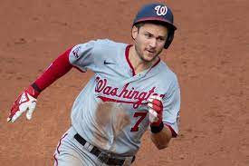 Trea vance turner is an american professional baseball shortstop for the washington nationals of major league baseball. Watch Trea Turner Hits Inside The Park Home Run In Citizens Bank Park Federal Baseball