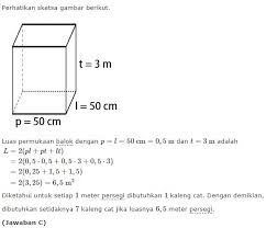 Sebuah kotak mainan yang berbentuk kubus mempunyai ukuran rusuknya 5 cm. Soal Dan Jawaban Volume Balok Guru Paud