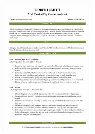 Sample summary of carrier carrier resume samples velvet jobs from i2.wp.com if yes, then you will need to have a good resume ready to present to. Mail Carrier Resume Samples Qwikresume