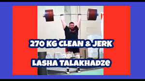 Klotok jamaah haul ke 15 / salnanhandito : 270 Kg Clean Jerk By Lasha Talakhadze 2021 04 29 Youtube