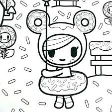 The unicornos were once simple little ponies that were out trotting and wandered into a magic waterfall. Unicorno Gems Tokidoki Coloring Page Free Printable Coloring Pages For Kids