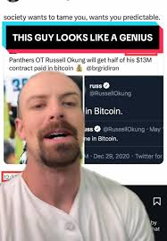 NFL Player Turns $6.5 Million into $21 Million with Bitcoin