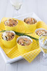 Muffins Aux Fruits De Mer Et Ciboulette Un Flo De Bonnes Choses Alimentation Muffins Cuisine Et Boissons