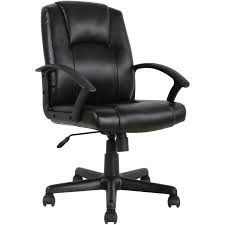 50 leather mid back office computer chair black cool furniture ideas check more at http www leather office chair office chair restaurant tables and chairs