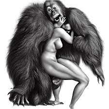 Gráfico de Sexo con Bigfoot · Creative Fabrica