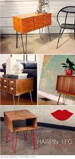 Create Custom Pieces Of Furniture With Easy To Install Hairpin Legs Furniture Furniture Makeover Furniture Diy
