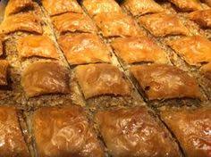 Ev Baklavasi Yapimi Ve Puf Noktalari Cevizli Baklava Gida Yemek Yemek Tarifleri