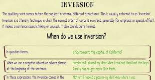 Simple sentences extended by adding words and phrases to add complexity: Subject Auxiliary Inversion Useful Definition Rules Examples 7esl