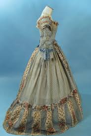 The most common 1860s dress material is cotton. All The Pretty Dresses 1860 S Sheer Print Dress Vintage Outfits Historical Dresses Vintage Gowns