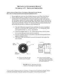 Interference − interference is the difference between the sizes of the hole and the shaft which is. Pdf Mechanical Engineering Design Tutorial 4 17 Press And Shrink Fits Application Of Thick Wall Cylindrical Pressure Vessel Theory Relating To Stresses Developed From Interference Fits Gary Junior Academia Edu