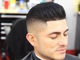 The sudden shift in length from clipped sides up to the 16. 10 Pompadour Haircut Hairstyles For Men Man Of Many