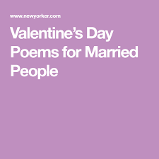 Valentine S Day Poems For Married People Valentines Day Poems Poems Married