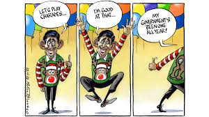 Peter Brookes Times cartoon: December 22, 2023