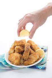 Because these are low carb and keto fried pickles, the breading ingredients may be a bit different but the process is quite similar to regular fried. Crispy Air Fryer Fish Sticks All Day I Dream About Food