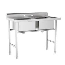 Best utility sinks for 2021. Ubesgoo 30 Wide Commercial Grade Stainless Steel Utility Sink Restaurant Sink Laundry Tub For Washing Room Kitchen Workshop Basement Garage Restaurant 2 Stainless Steel Utility Sink Utility Sink Stainless Steel Sinks