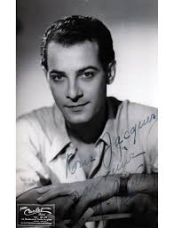 Lot de 4 cartes postales autographes années 40