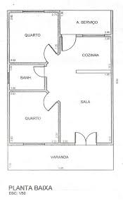 Casas Pequenas Plantas De Casas Com Cozinha Americana E 2 Quartos Projeto De Casa De 2 Quartos Sala Cozinha Banheiro E Area Projetos De Casas Plantas De Casas Casas Pequenas E Simples