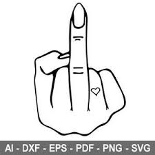 Middle finger coloring page ~great for adults that like to color but prefer something edgier than the average coloring designs. Pin On P Water Paint