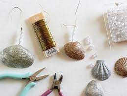 Larger sized sea stars can also be used as tree toppers. Make Seashell Ornaments The Easy Way Mod Podge Rocks