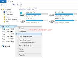 Cara membuat partisi hardisk di windows. Menambah Partisi Hardisk Ekternal Internal Tanpa Software Zotutorial