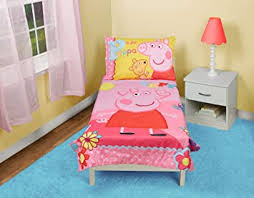5 out of 5 stars. Amazon Com Peppa Pig Adoreable Toddler Bed Set Pink Baby