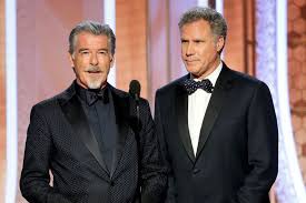 Here's how the actor, whose history with. Pierce Brosnan Stars In Netflix S Eurovision Song Contest