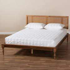 The best bed frame will be the one that suits all your needs. Carson Carrington Ullared Wood And Synthetic Rattan Platform Bed On Sale Overstock 29065814