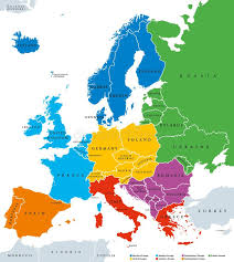 La carta è aggiornata alla situazione del 2013. Mappa Politica Dei Singoli Stati Di Europa Illustrazione Vettoriale Illustrazione Di Italia Regno 75949203