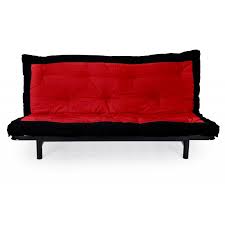 Posted july 30, 2017 by shandra. Matelas Futon Pour Clic Clac Tams 135x190cm Rouge Noir