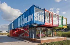 Man Architectures Pavillon Sur L Ile Seguin Container Buildings Container House Container Architecture