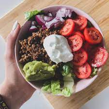 Happy Taco Salad Tuesday Everyone Photo Via Jennfordd Dinner Delicious Vegetarian Food