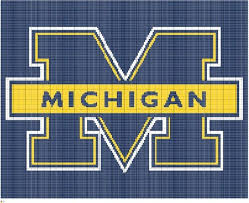 Items Similar To Knit Michigan College Football Team